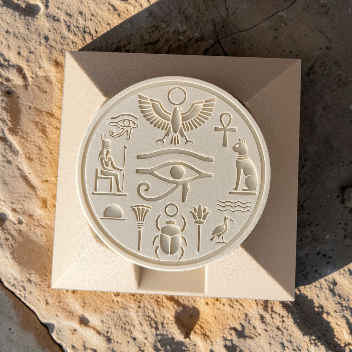Set suporturi pahare Ancient Egyptian – design inspirat de Egiptul Antic